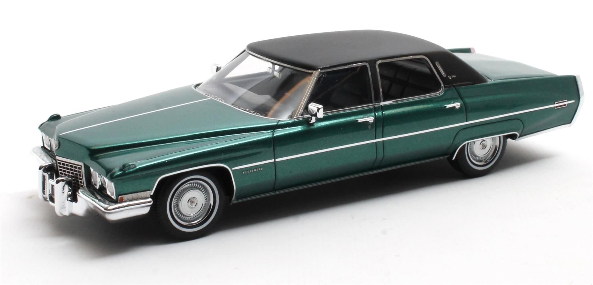 Cadillac Fleetwood Sixty Brougham 1972 Groen Metallic - 1:43